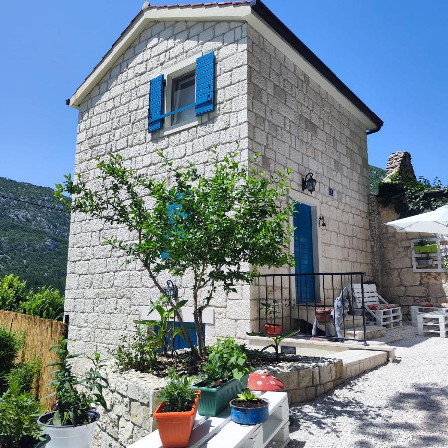 Vintage Stone House Eldo In Podaspilje, Omis Omiš Exterior foto
